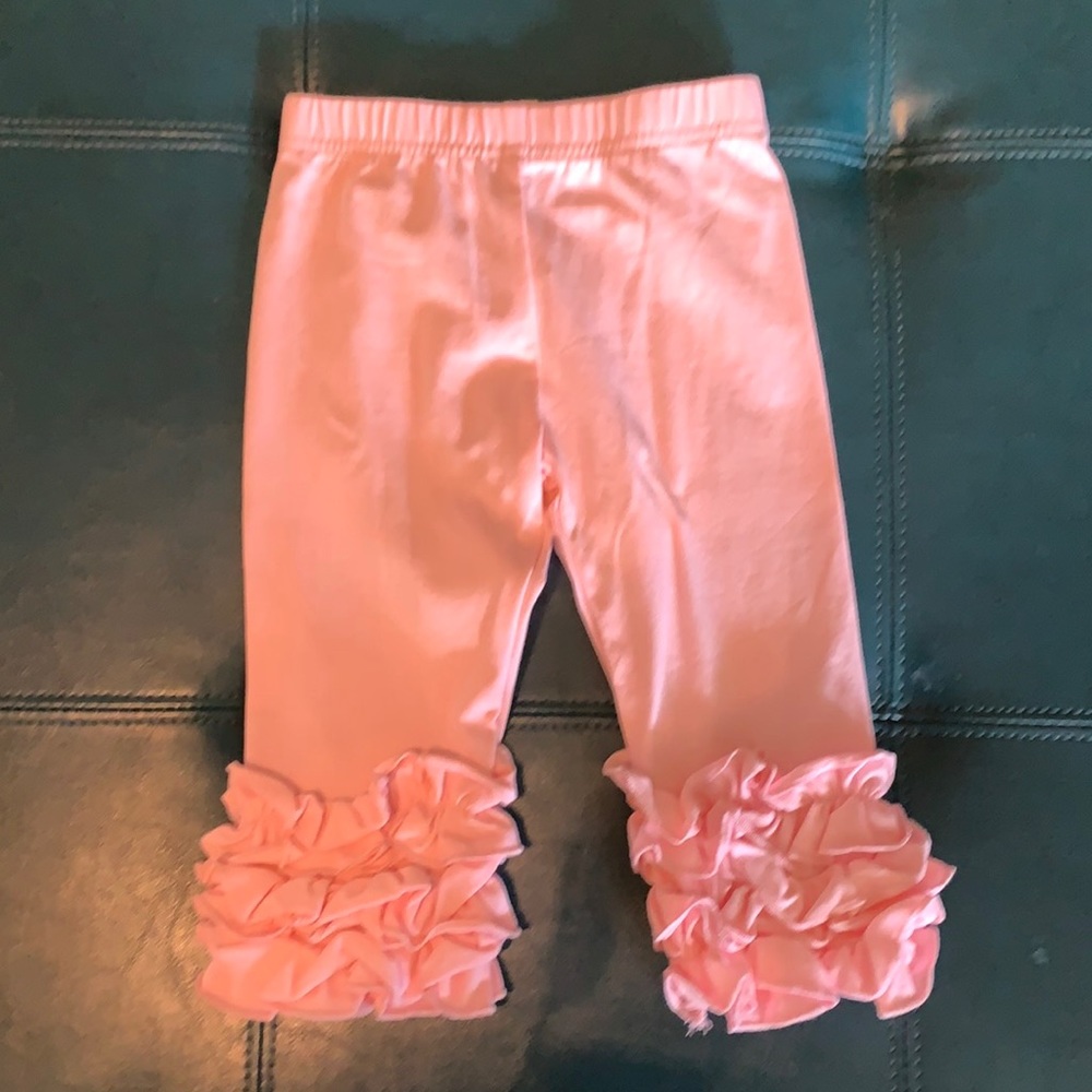 NWOT Adora-bay leggings with ruffle hems